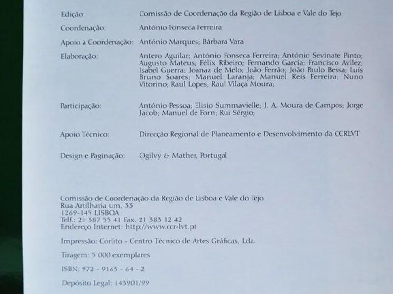 Plano estratégico da região de Lisboa, Oeste e Val