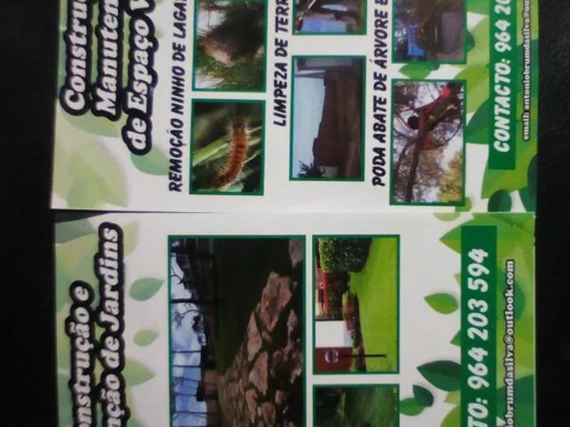 Limpezas de terrenos e abates de árvores 