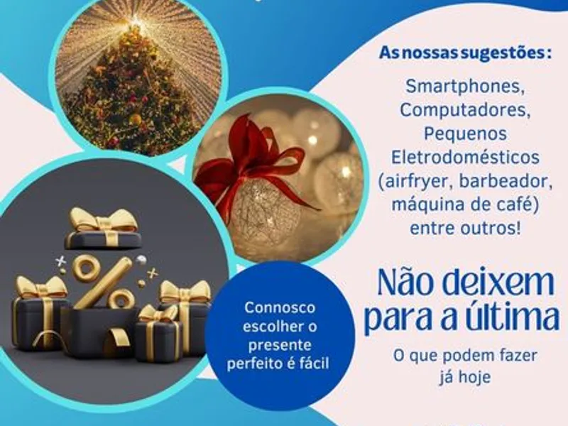 Neste Natal oferece tecnologia 
