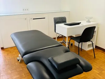 Sessão de osteopatia 