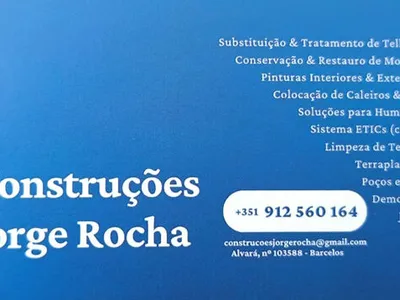 Construção e remodelação 