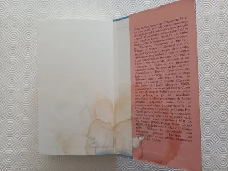 Os sete minutos de Irving Wallace - Mil folhas