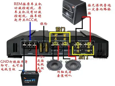 Instalação de subwoofer