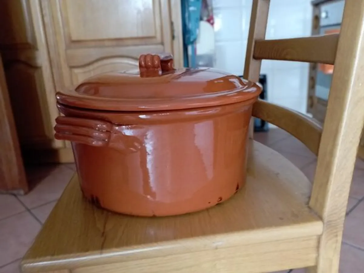 tacho de barro tamanho familiar 