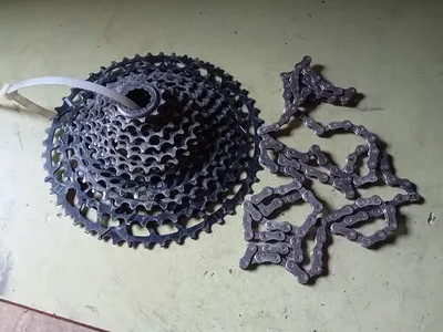 cassette +corrente 12v SRAN 