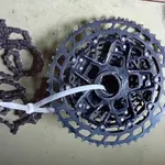 cassette +corrente 12v SRAN  9