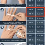 Anéis unisexo de Titanium  3