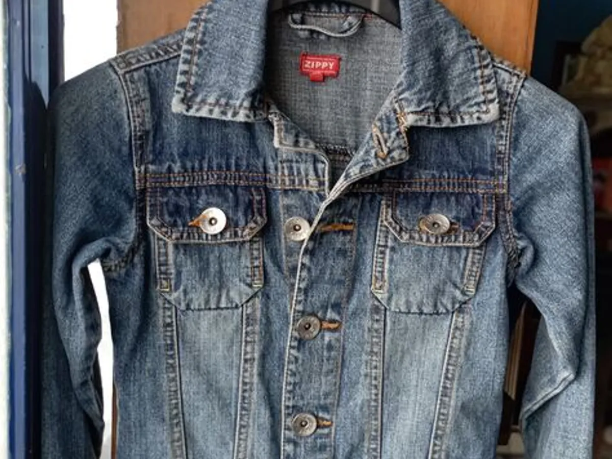 blusão ganga denim menino 