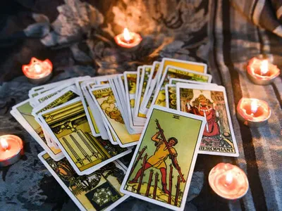 Lecture de cartes de tarot