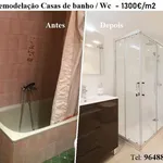 Remodelação Casas de banho / Wc por 1300/m2 1