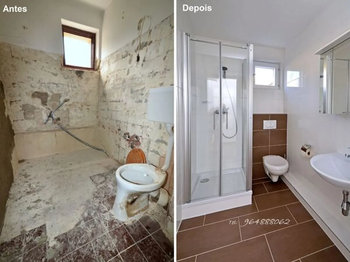 Remodelação Casas de banho / Wc por 1300/m2