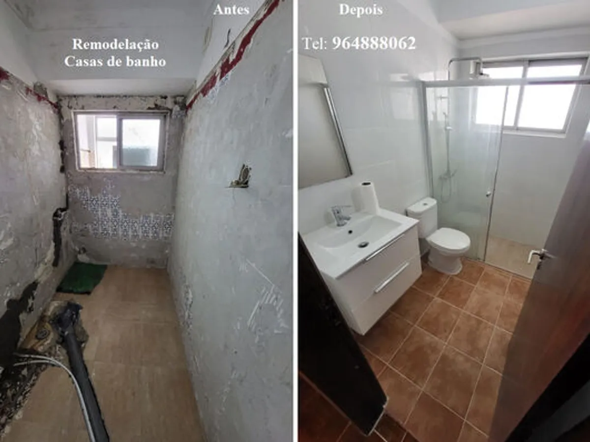 Remodelação Casas de banho / Wc por 1300/m2