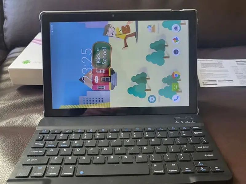 Tablet WUXIAN S18 + Teclado Bluetooth + Estojo de 