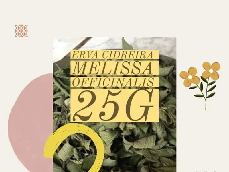 Erva Cidreira /Melissa officinalis Biológica Seca 