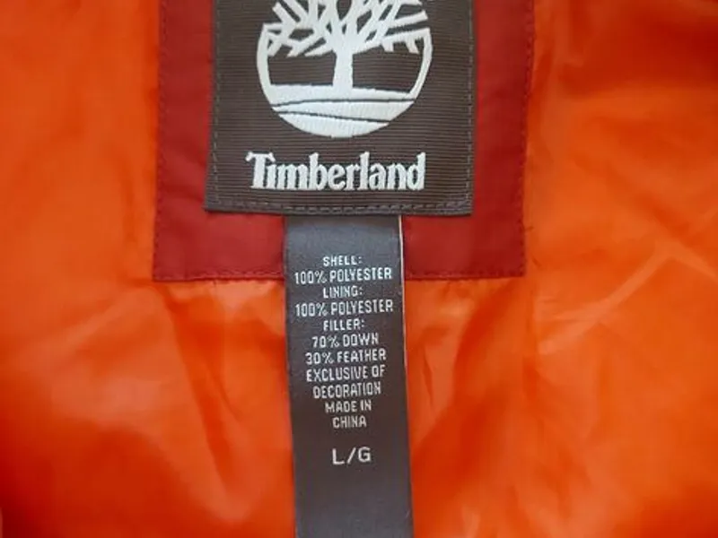 Colete Timberland laranja 