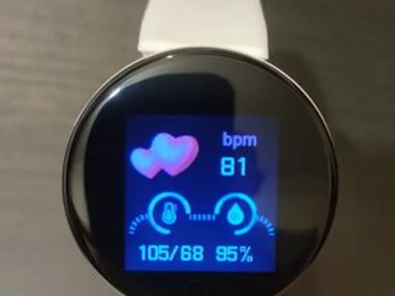 Smartwatch D18 Branco