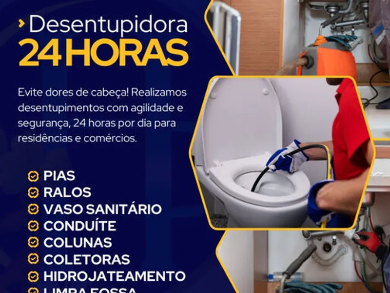 Desentupidora e Dedetizadora 24h em São Paulo e Li