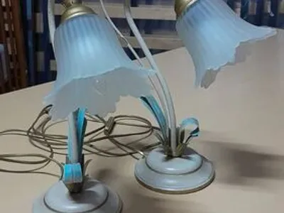 Candeeiros de mesa diversos