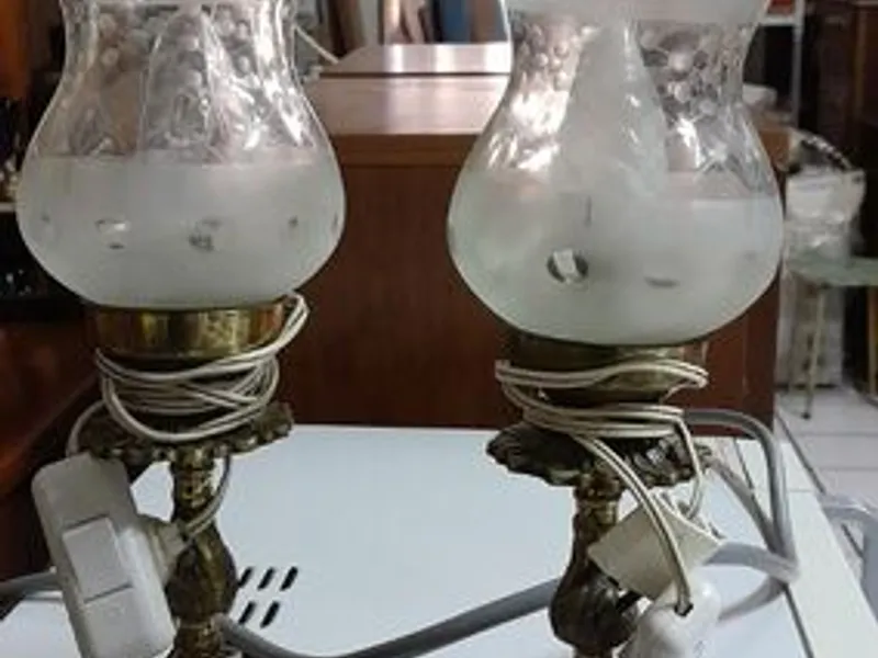 Candeeiros de mesa diversos