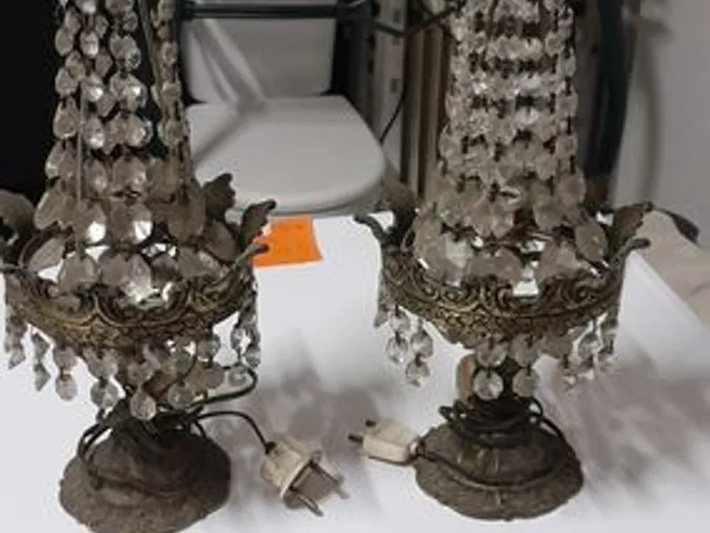 Candeeiros de mesa diversos