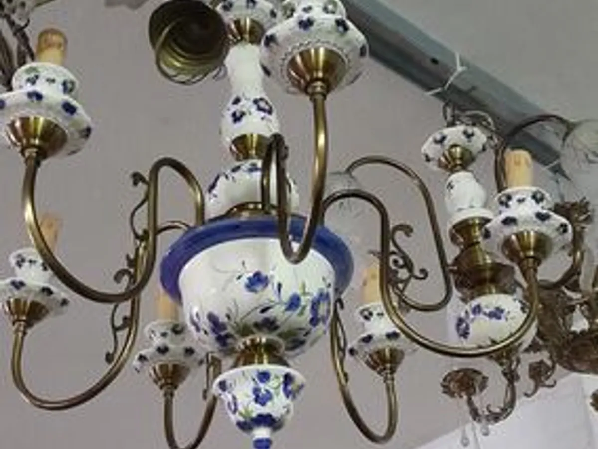 Candeeiros de teto diversos