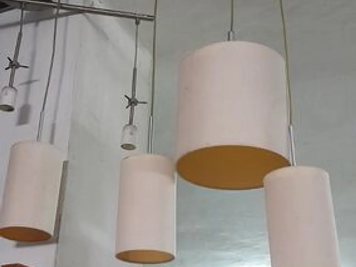 Candeeiros de teto diversos