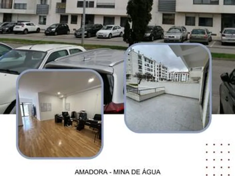 Magnífica loja com terraço e parqueamentos