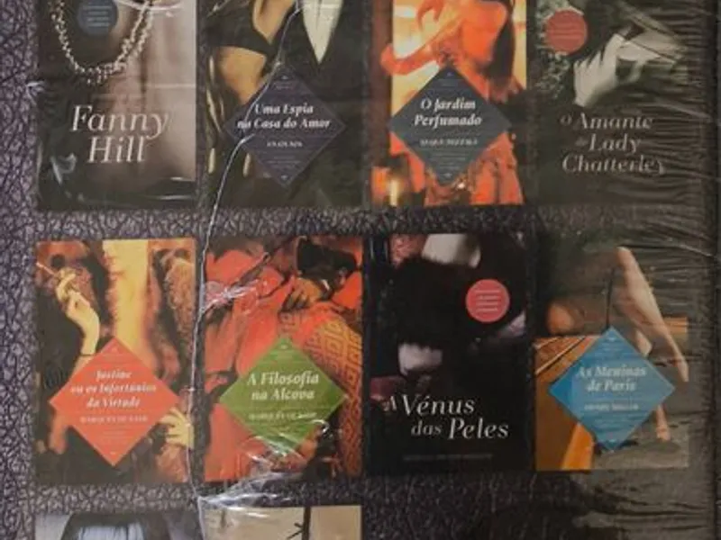 10 Livros Literatura Erótica (na caixa, selados)