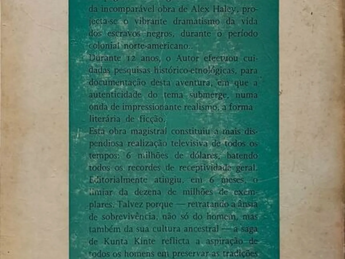 Raízes (vol I e II) - Alex Haley