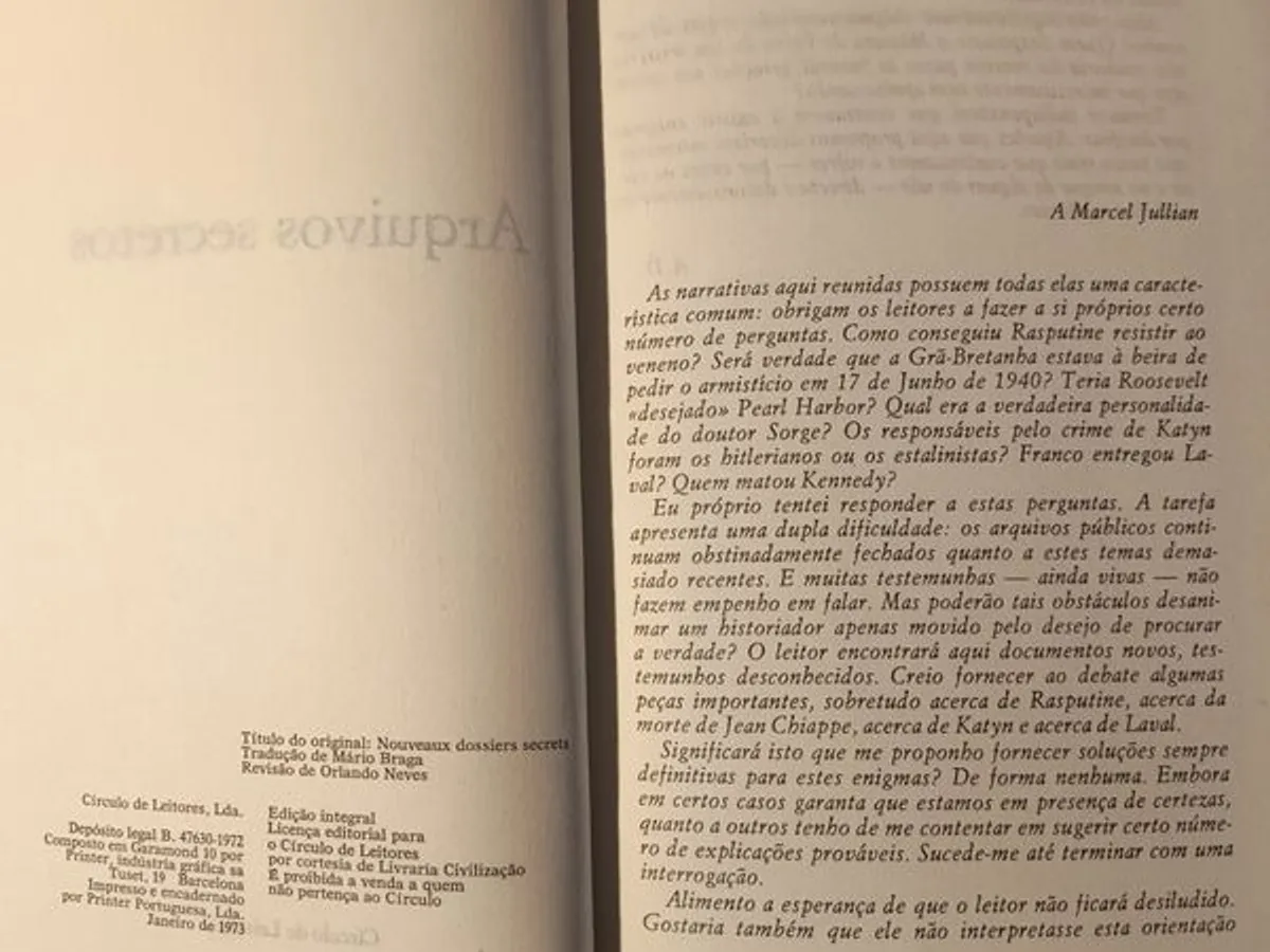 Arquivos Secretos - Alain Decaux