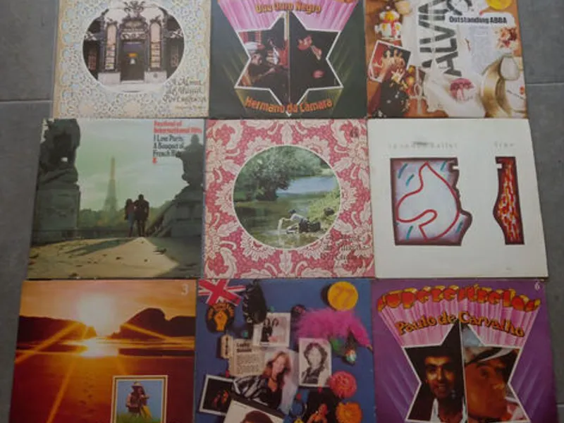 Lote 139 discos vinil