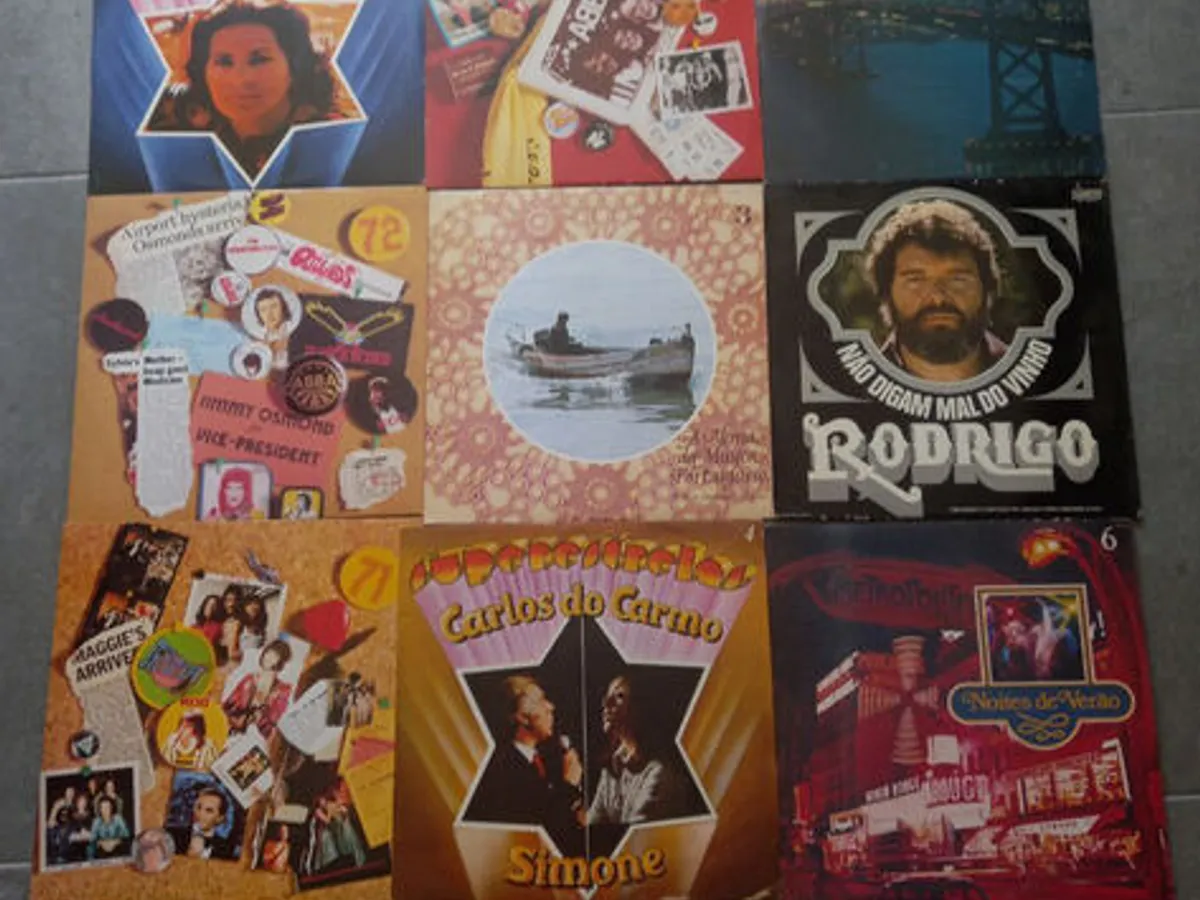 Lote 139 discos vinil