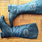 Botas de cano alto n 36 na cor preta  4