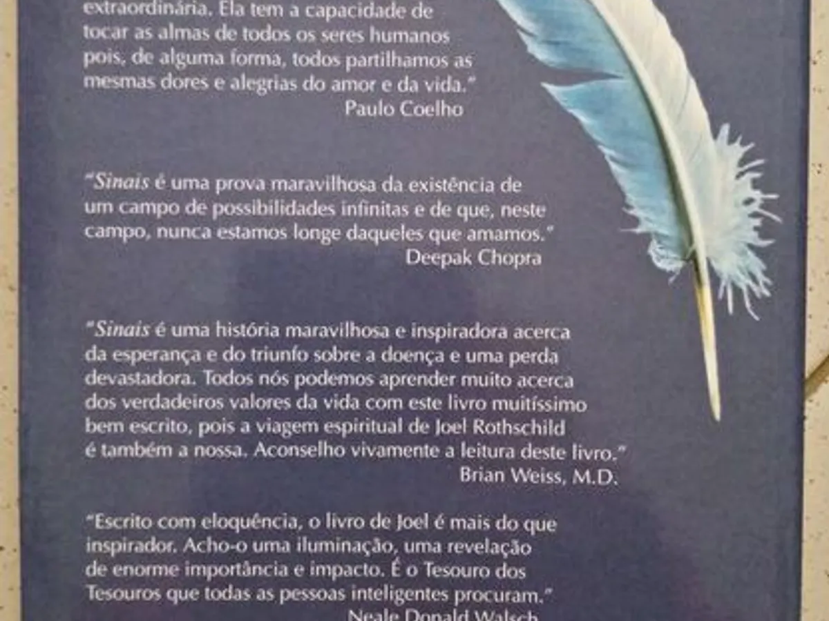 SINAIS - Joel Rothschild = 6 Euros