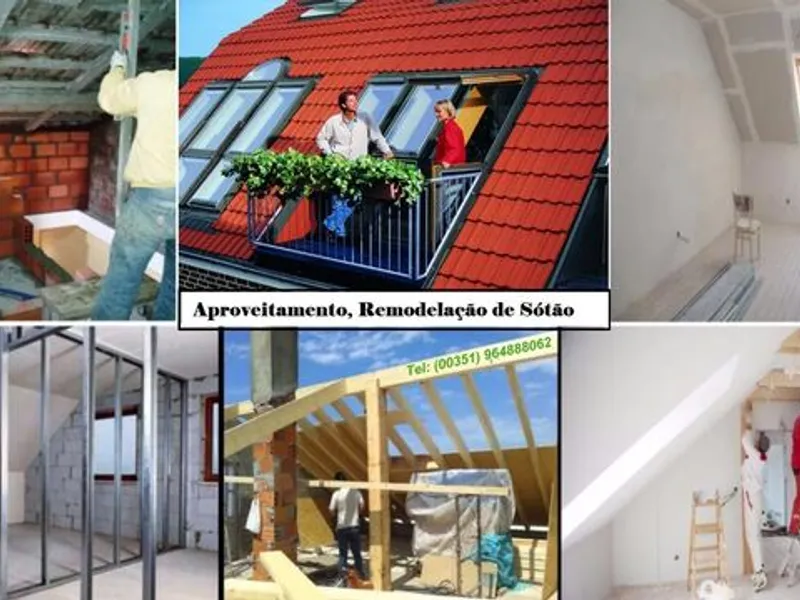 Manutenção, Remodelação e Reabilitação de imóveis.