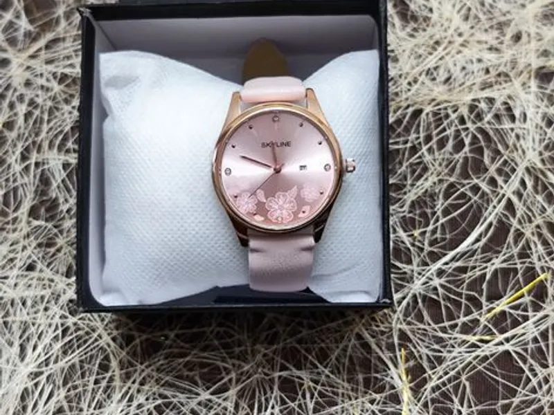 Relógio de pulso para Senhora Cor de rosa da Skyli