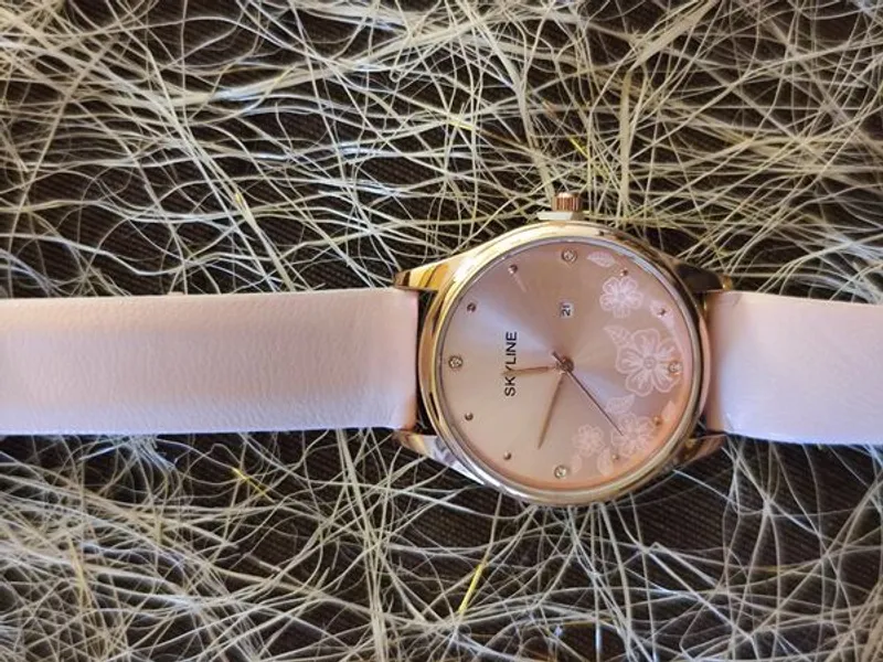 Relógio de pulso para Senhora Cor de rosa da Skyli