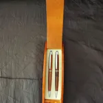 Canetas em madeira: caneta e lápis  1