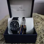 Conjunto relógio e pulseira de homem da marca Skyline  1