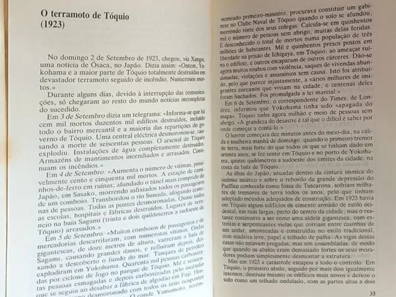 Grandes Catástrofes do Século XX