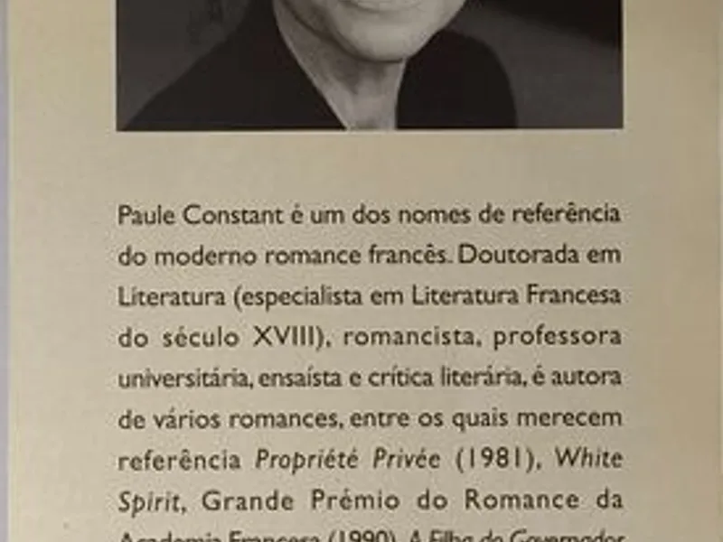 Confidência por Confidência - Paule Constant