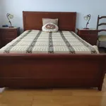 Mobília quarto casal - madeira cerejeira 1