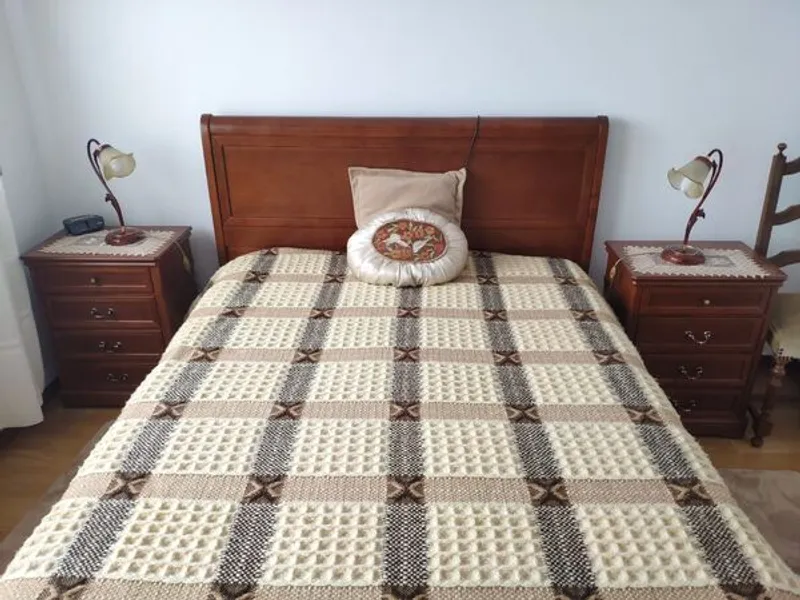 Mobília quarto casal - madeira cerejeira