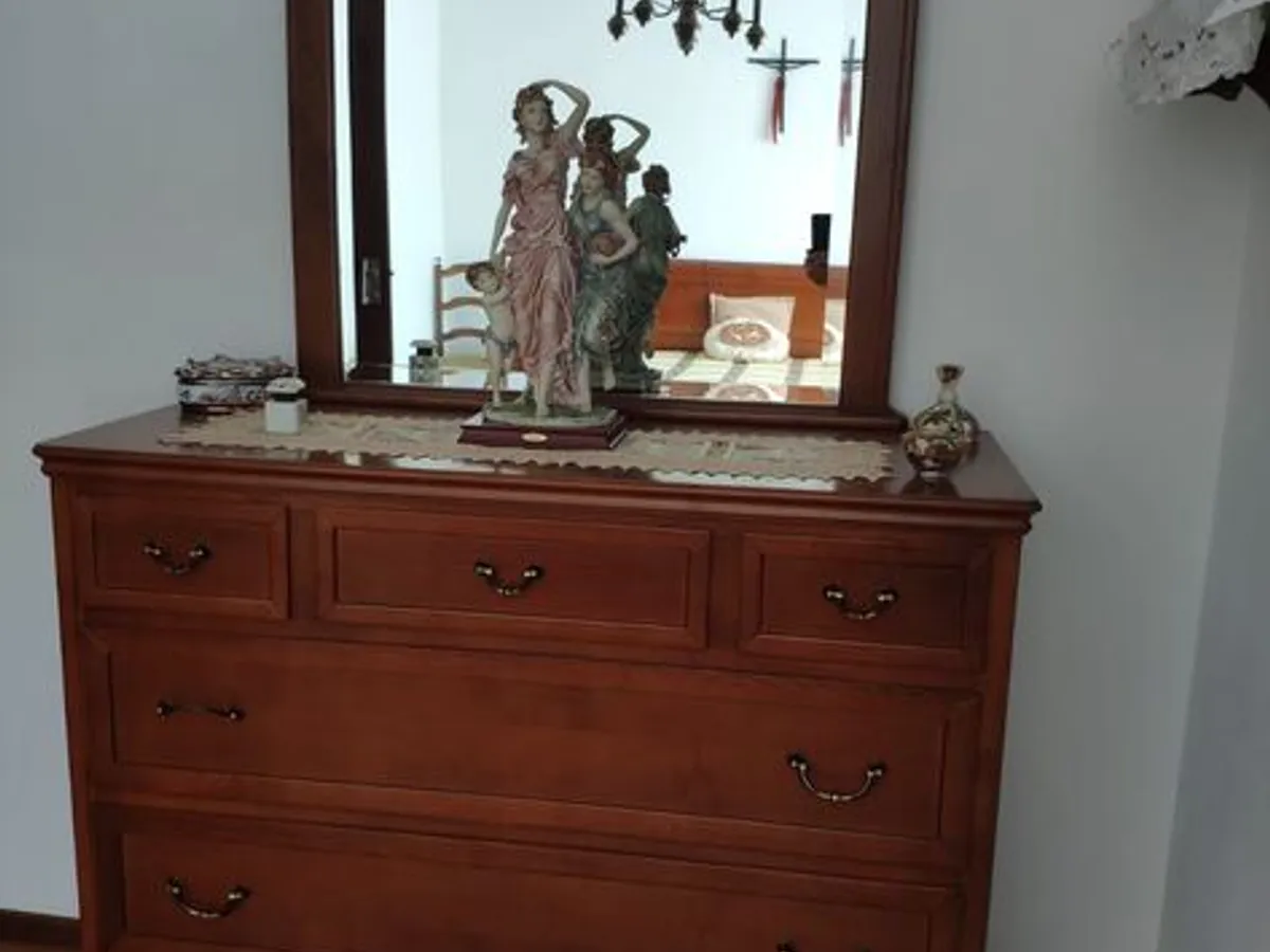 Mobília quarto casal - madeira cerejeira