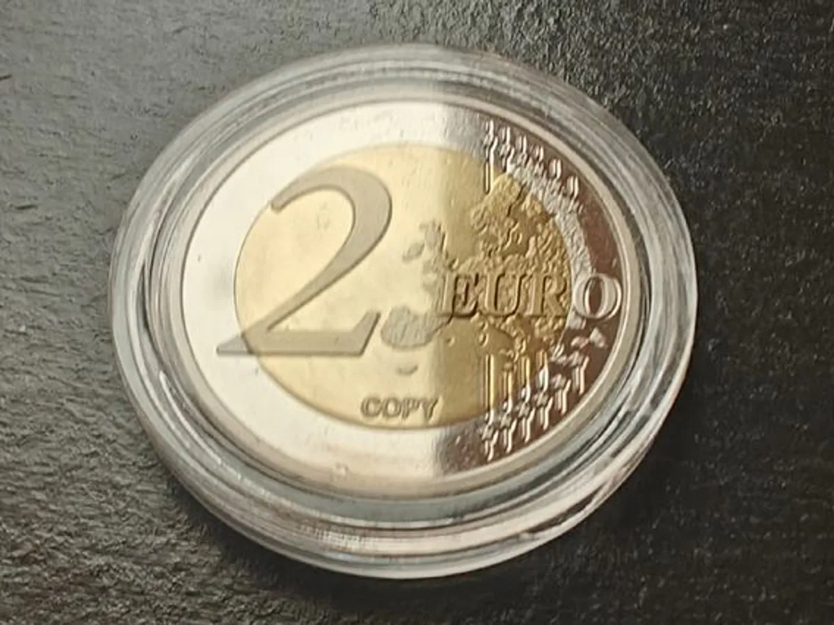 Moeda 2€ Grace Kelly 2007 - Cópia (Réplica)