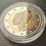 Moeda 2€ Grace Kelly 2007 - Cópia (Réplica) 3