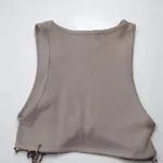 Blusa Zara Branca XS - Crop Top com Pedraria ✨ 2