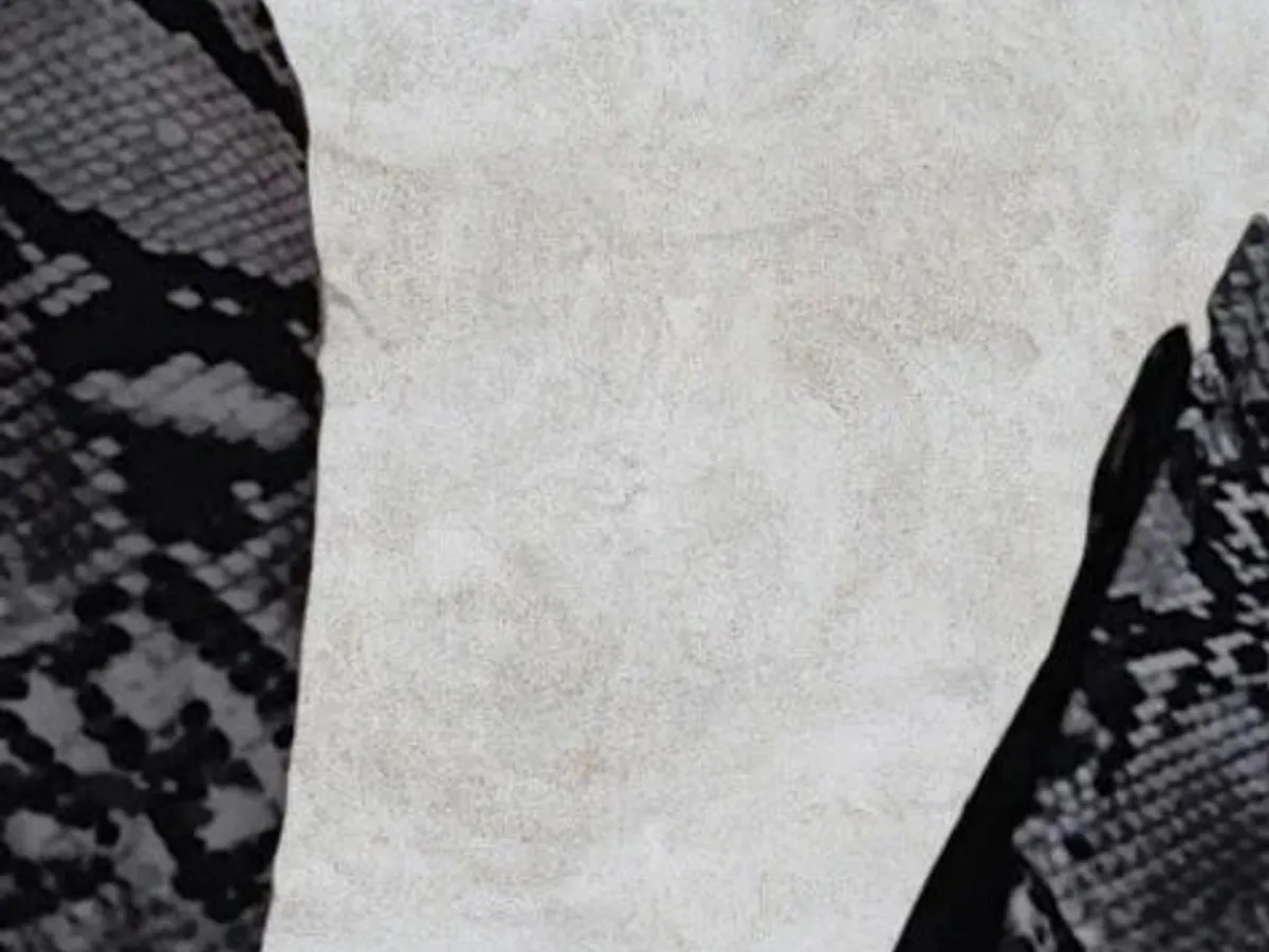 Vestido Ombro Único Preto/Branco – TU