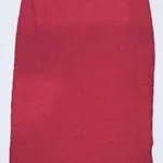 Vestido Vermelho Comprido com Racha – Tam. Unico  2