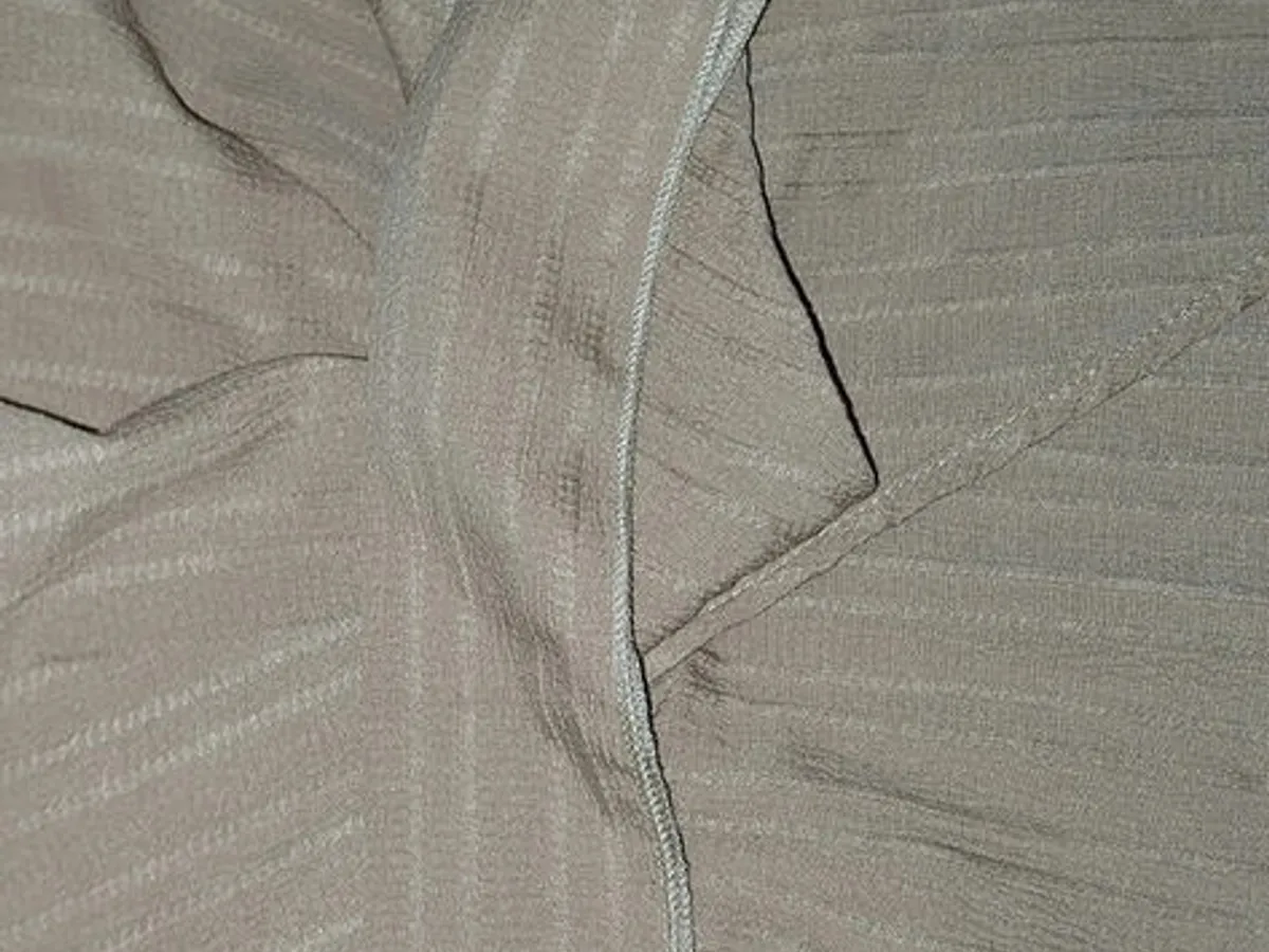 Vestido de Praia Bege com Drapeado – L